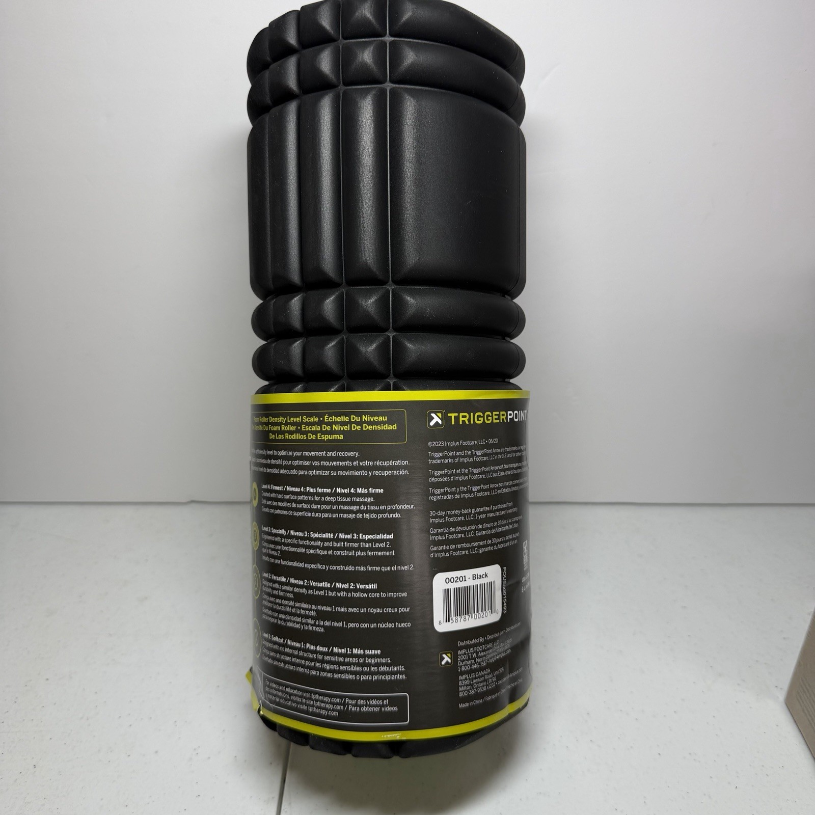 Trigger Point Performance TPT-GRDBW The Grid Black Foam Roller - Black