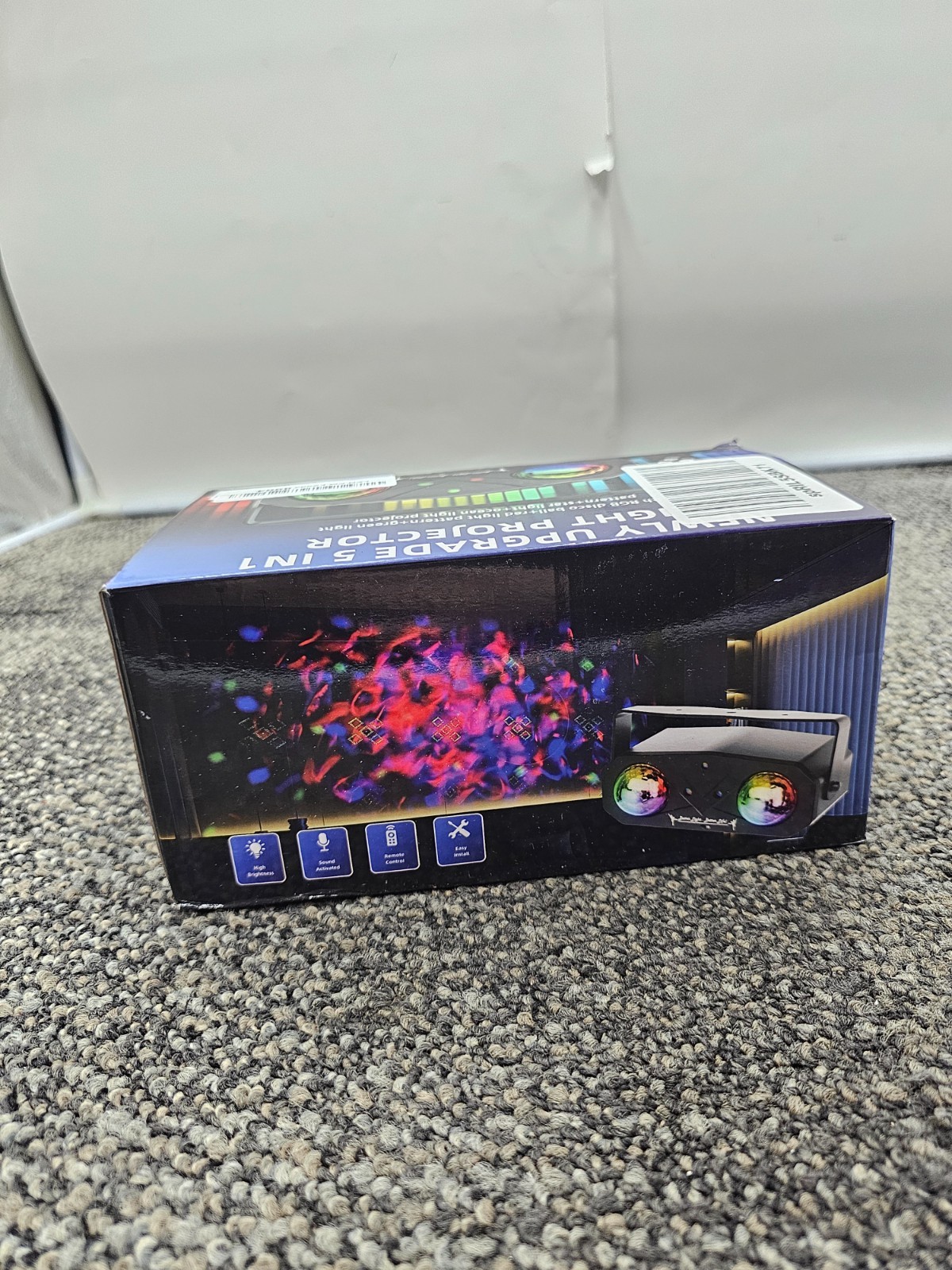 DJ Disco Party Laser Upgraded 5 In 1 Light Projector