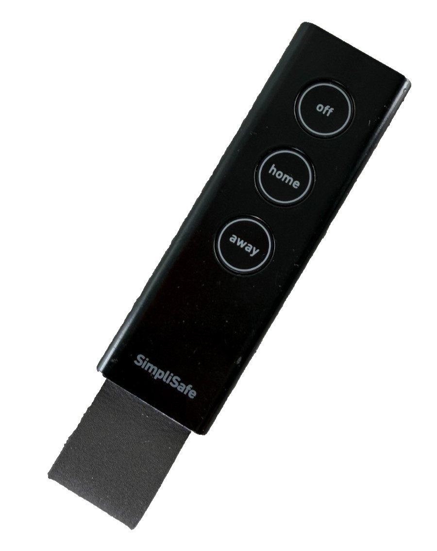 SimpliSafe Key Fob Remote Control Model SSKF3 Black For SimpliSafe System