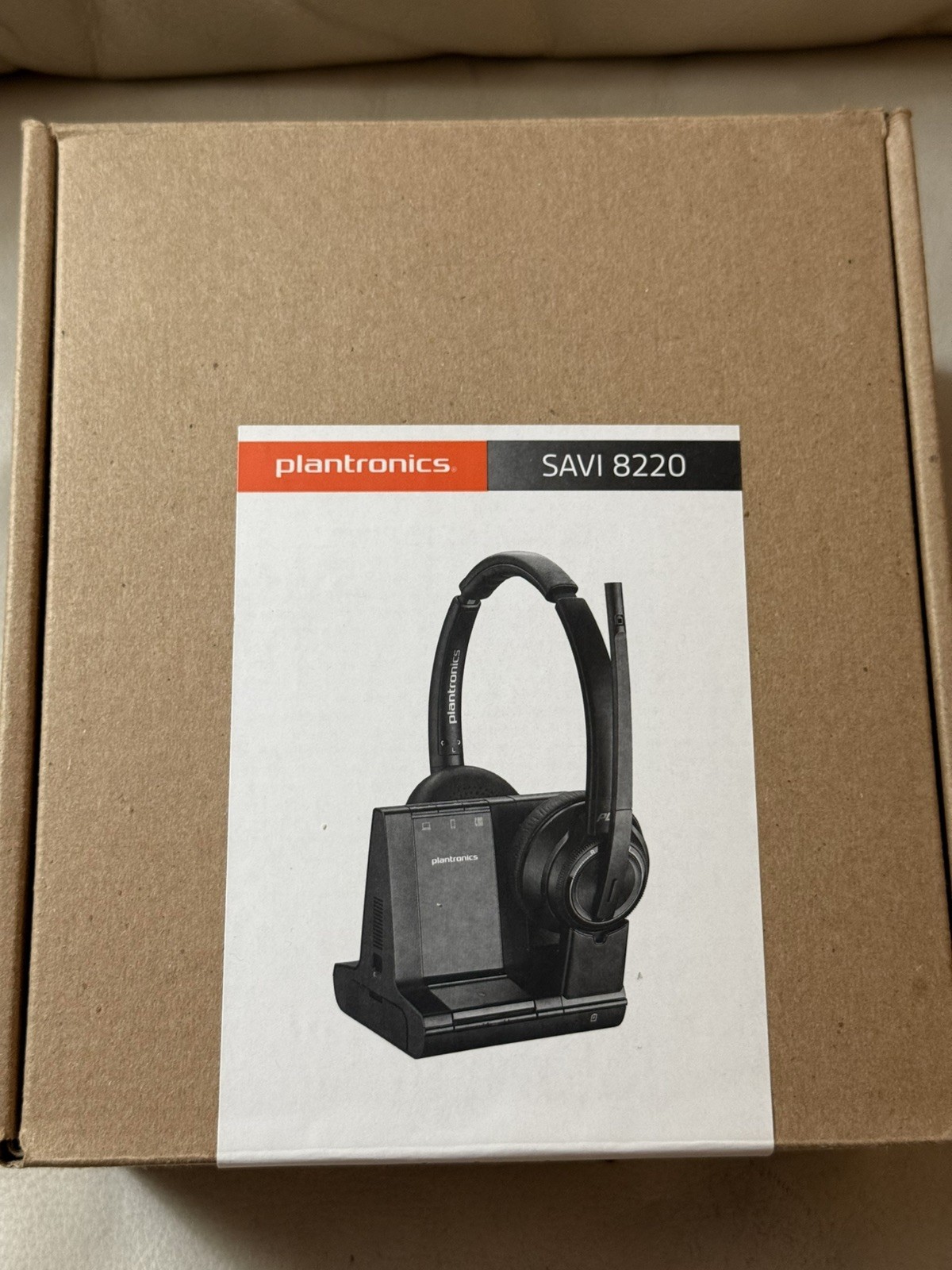 Plantronics 8200 Series SAVI W8220 Wireless Stereo DECT Headset