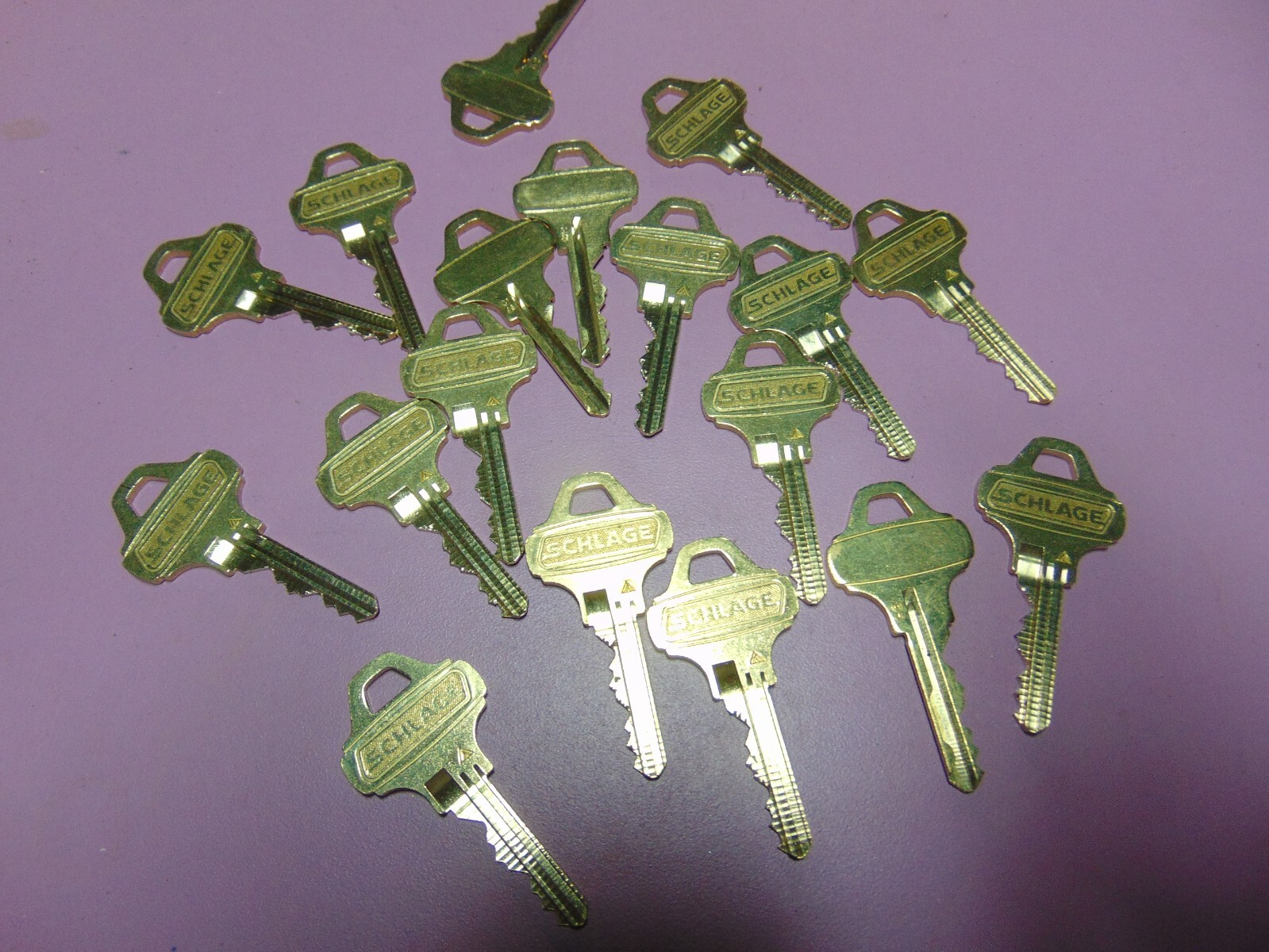 20 KEYS EVEREST SCHLAGE C145 KEYS CUT THE SAME LOCKSMITH