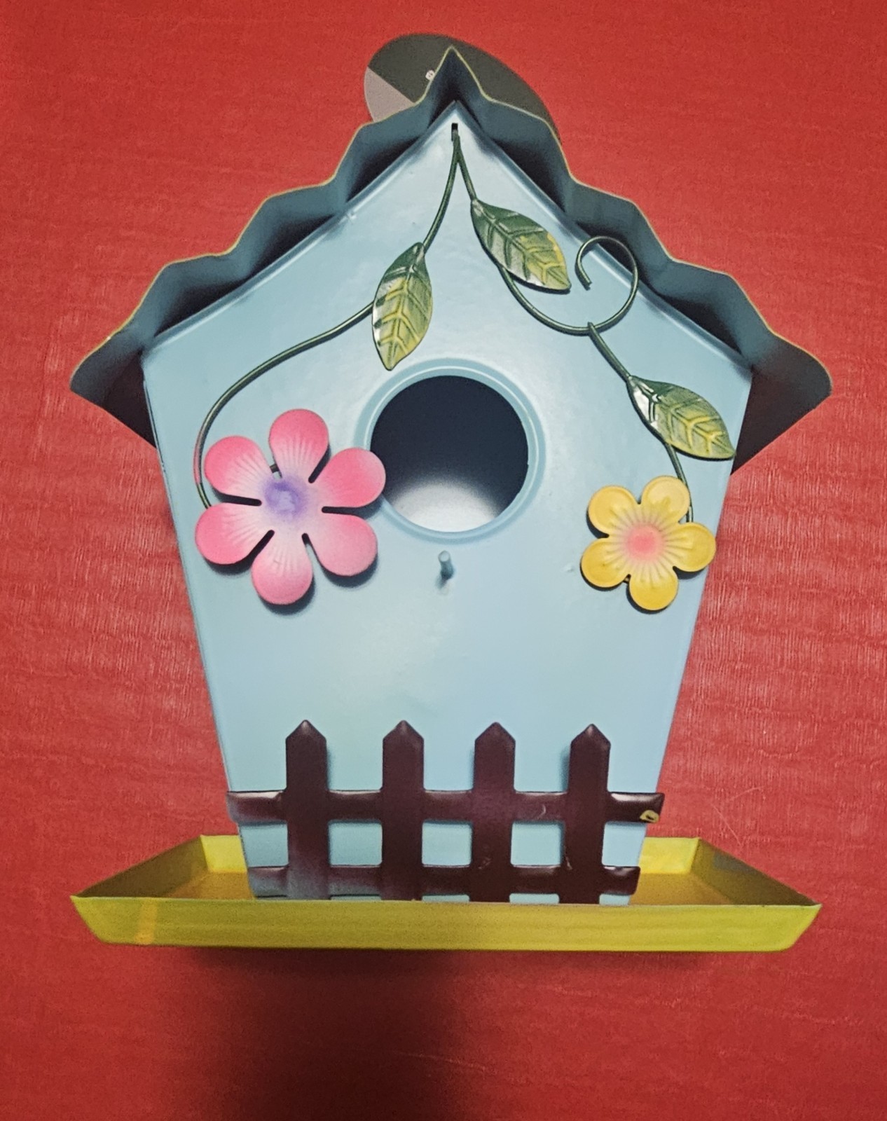 Colorful Tin Bird House