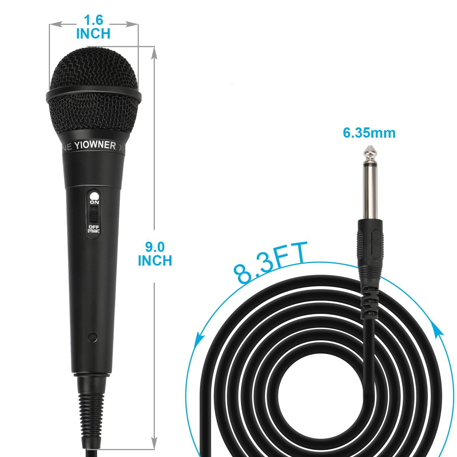 Wired Microphone Karaoke Microphone Handheld Microphone for Singing Mic Karao
