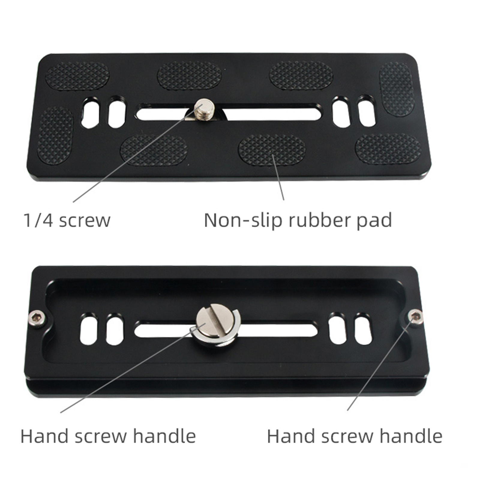 120mm Extended Tripod Conversion clamp with Quick Release Plate for DSLR Camera