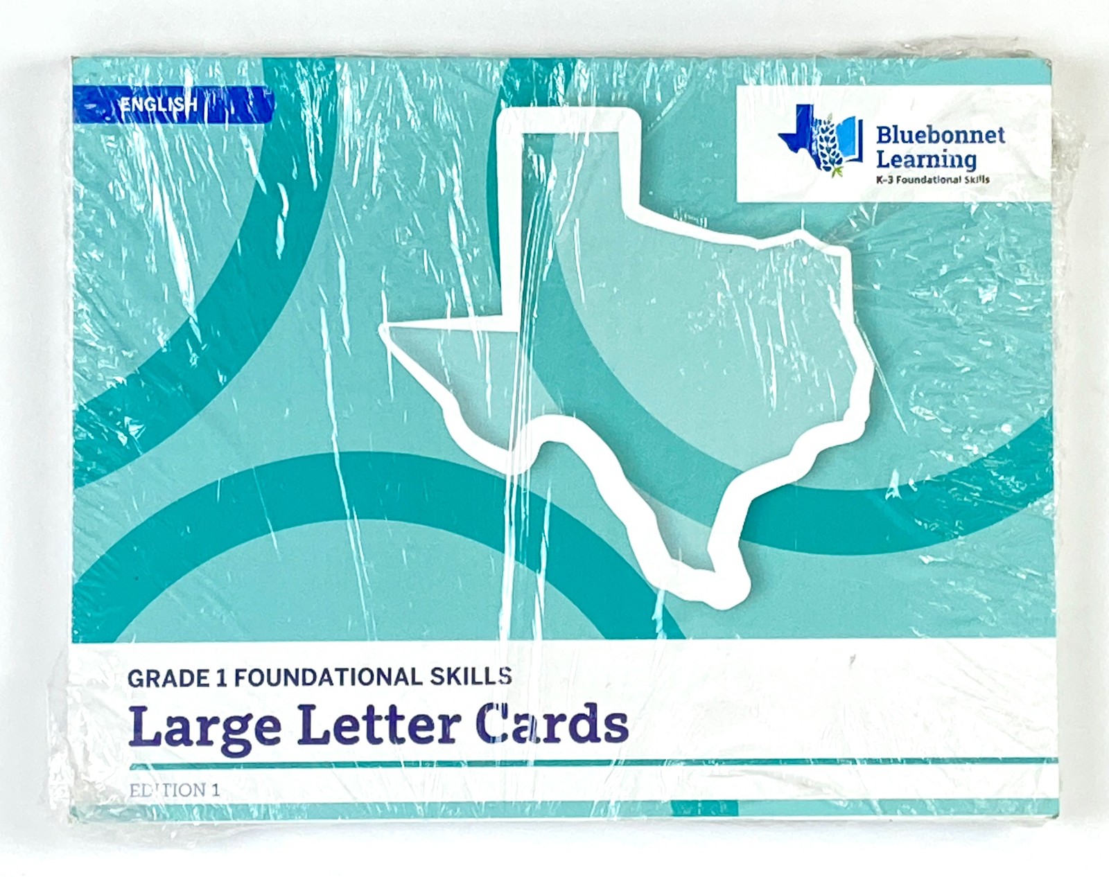 Bluebonnet Learning Grade 1 Large Letter Cards Foundational Skills Edition 1