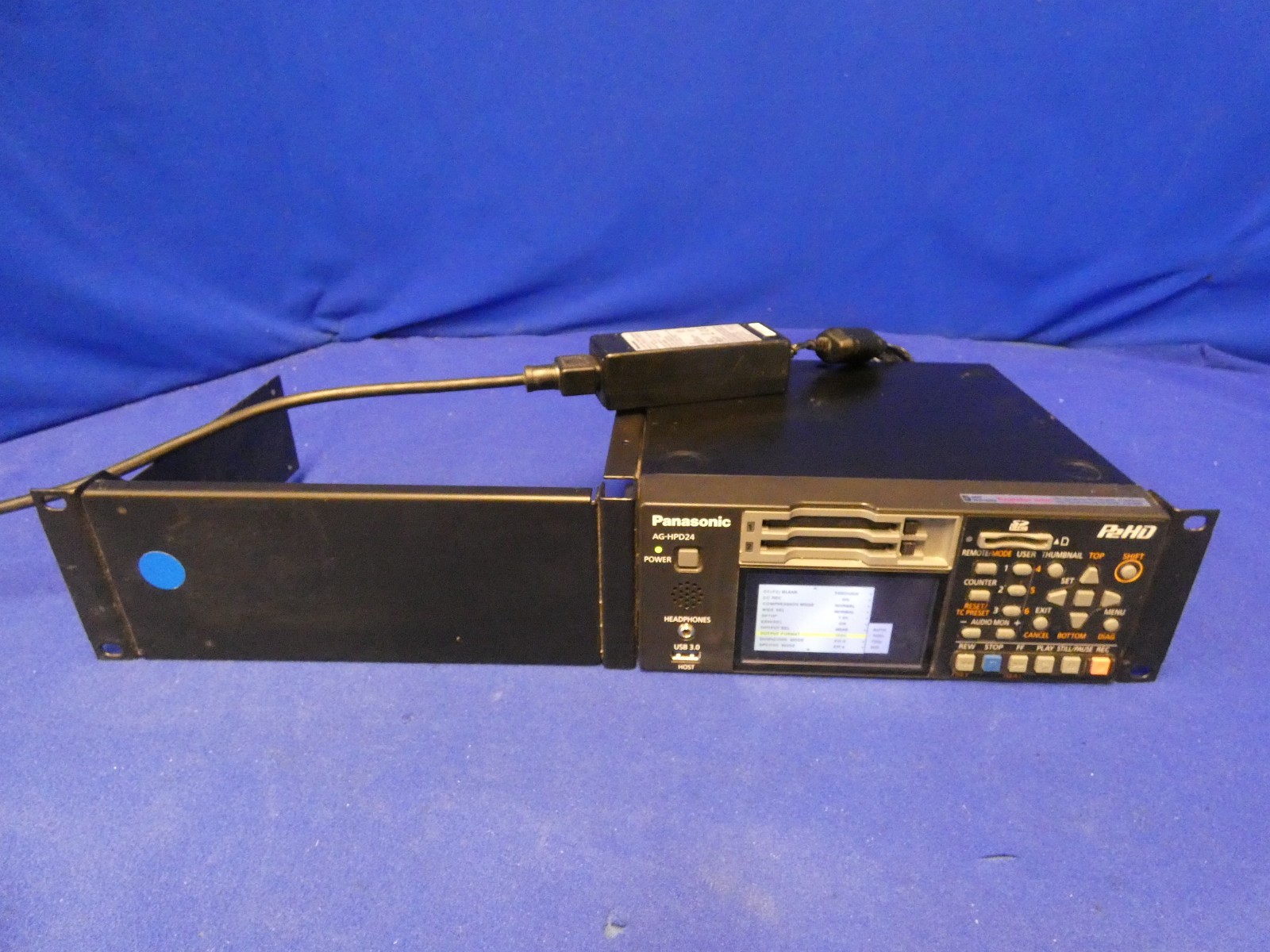 Panasonic AG-HPD24 P2HD Memory Card Recorder w/Power Supply, Rack-Mount