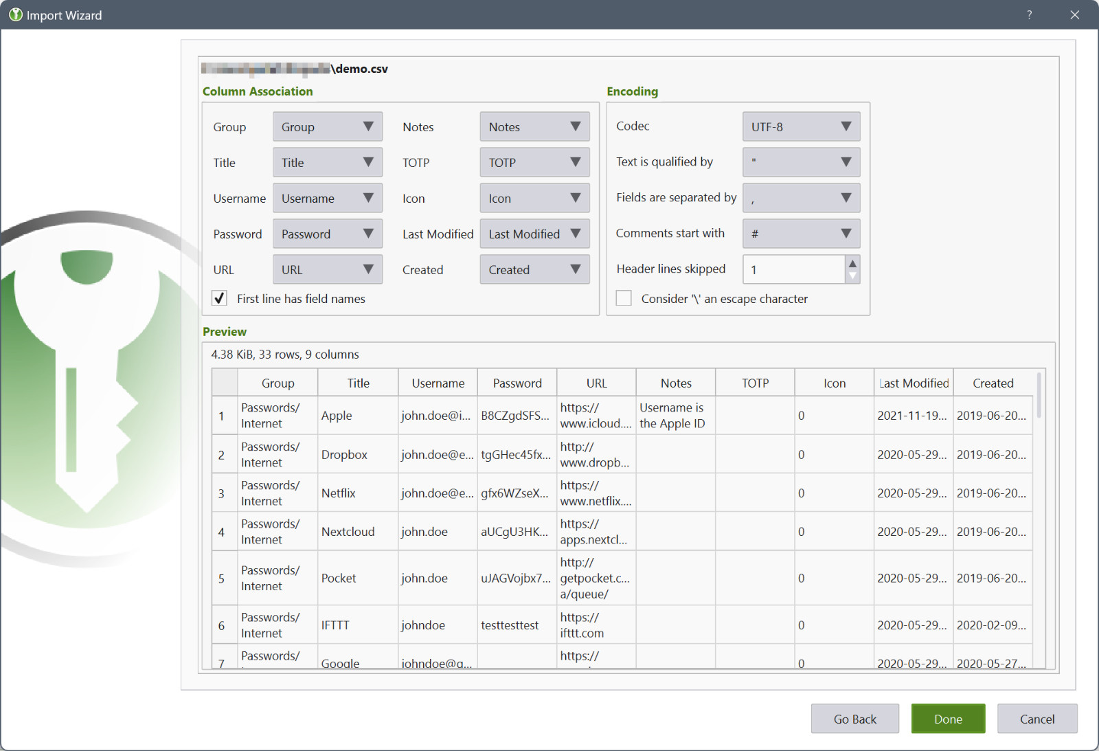 KeePassXC 2025 Password Manager Software Version 2.7.10 ~ Windows Mac OS