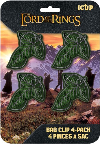 Lord of the Rings Magnetic 4pc Bag Clips [New Toy] Magnet, Collectible