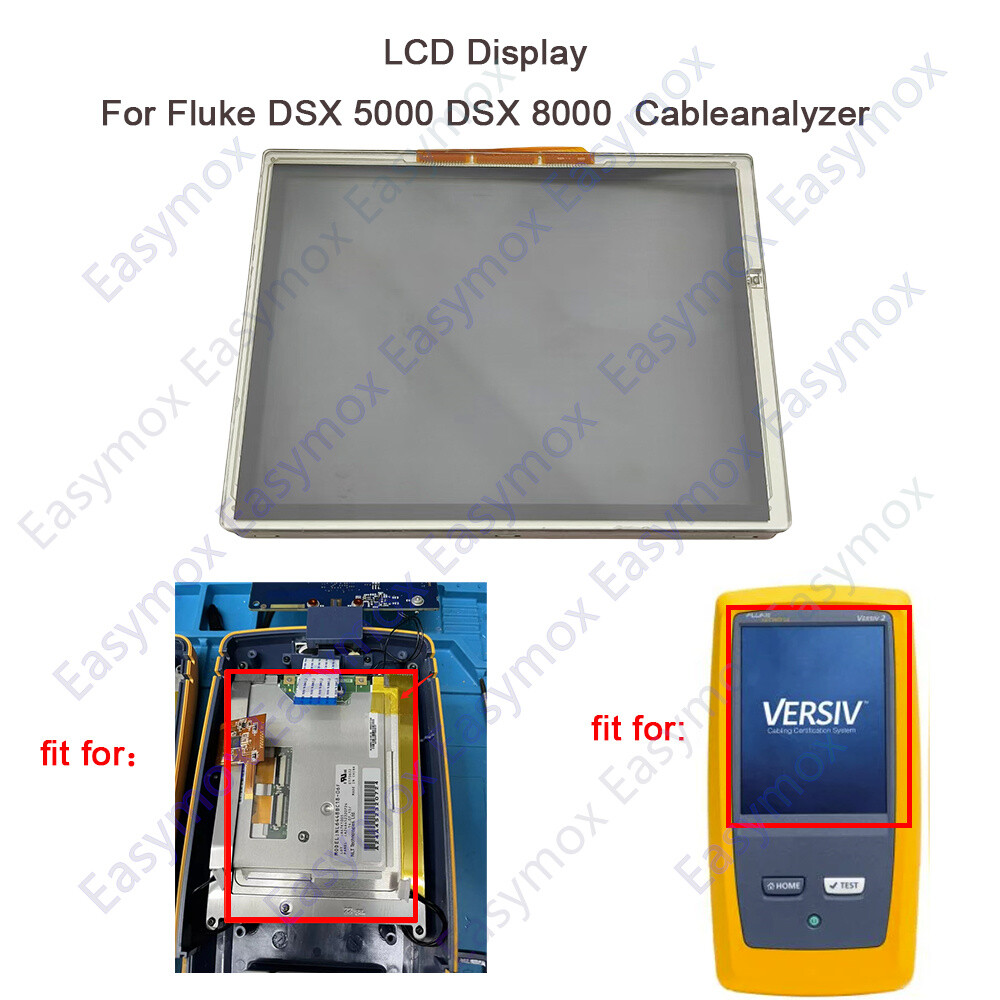 Used LCD Screen Display Touch Screen For Fluke Networks DSX-5000 DSX-8000