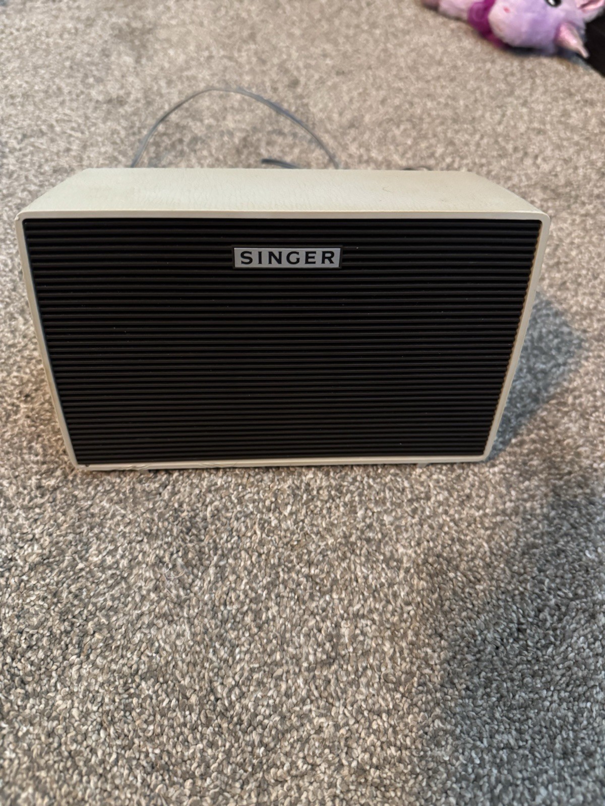 Singer Record Player Speaker
