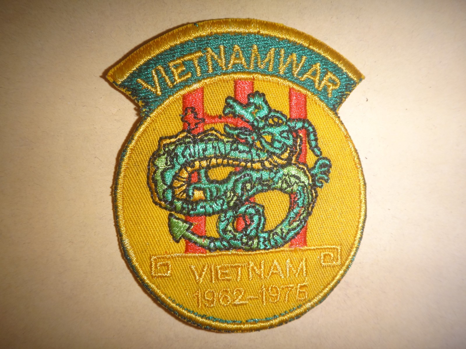 Vietnam War VIETNAM 1962-1975 Patch