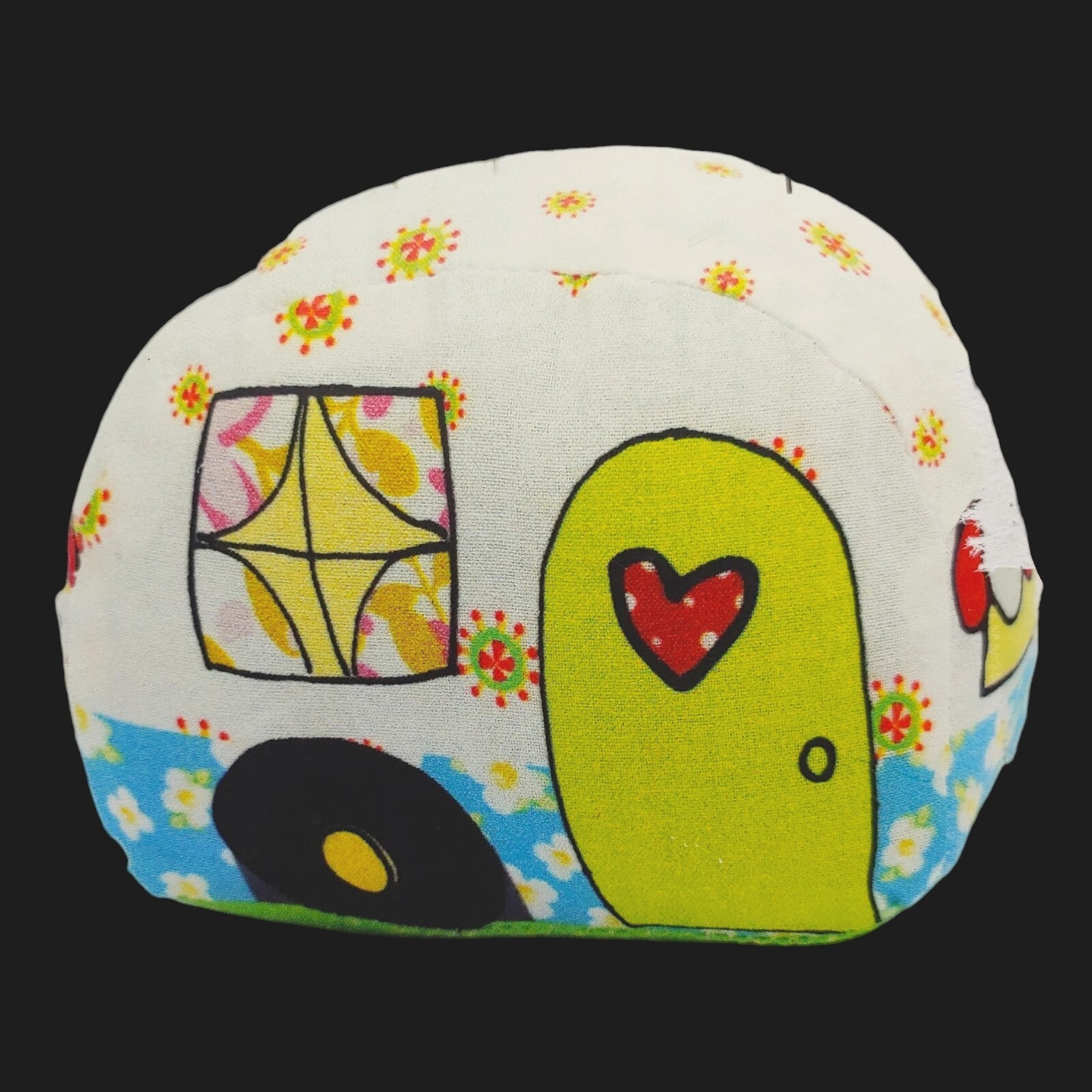 Jennifer Jangles Happy Camper Pincushion Sewing Kit - 3" Small Travel Trailer