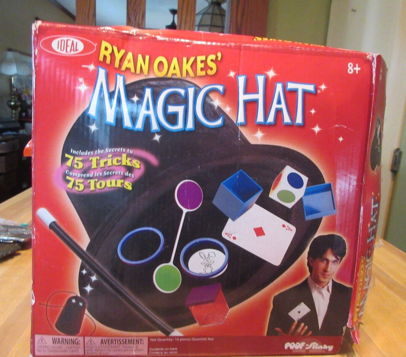 Ryan Oakes' Magic Hat 75 Tricks Magic Kit NIB