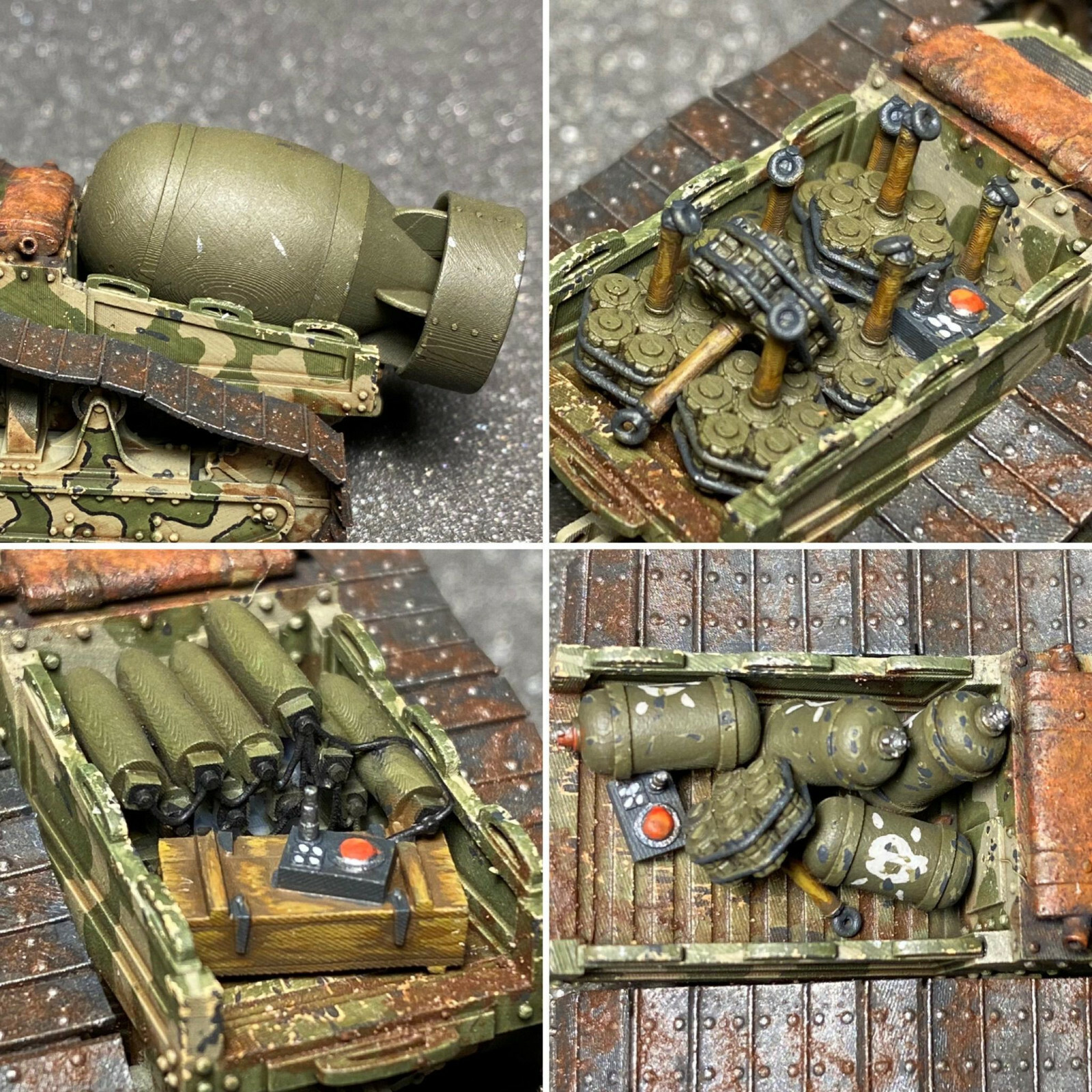 Renault Pattern Cyclops Demolition Vehicle compatable with warhammer 40k