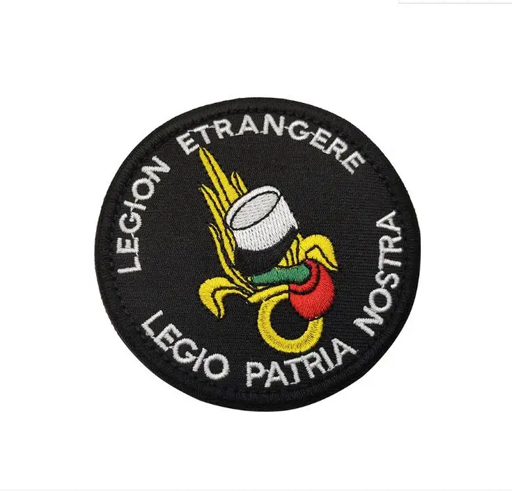FABULOUS FRENCH FOREIGN LEGION HOOK AND LOOP PATCH...RARE...