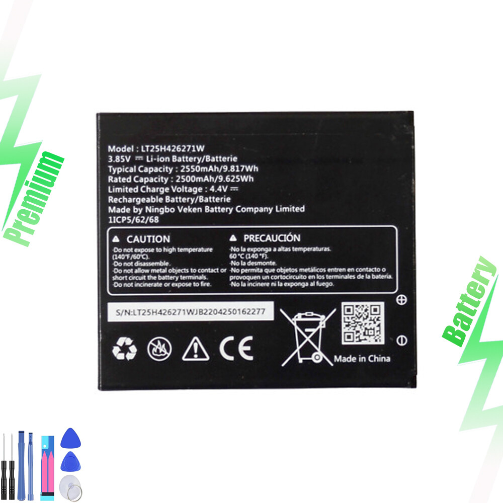 New Battery for AT&T Calypso 3 (U328AA) LT25H426271W 2500mAh