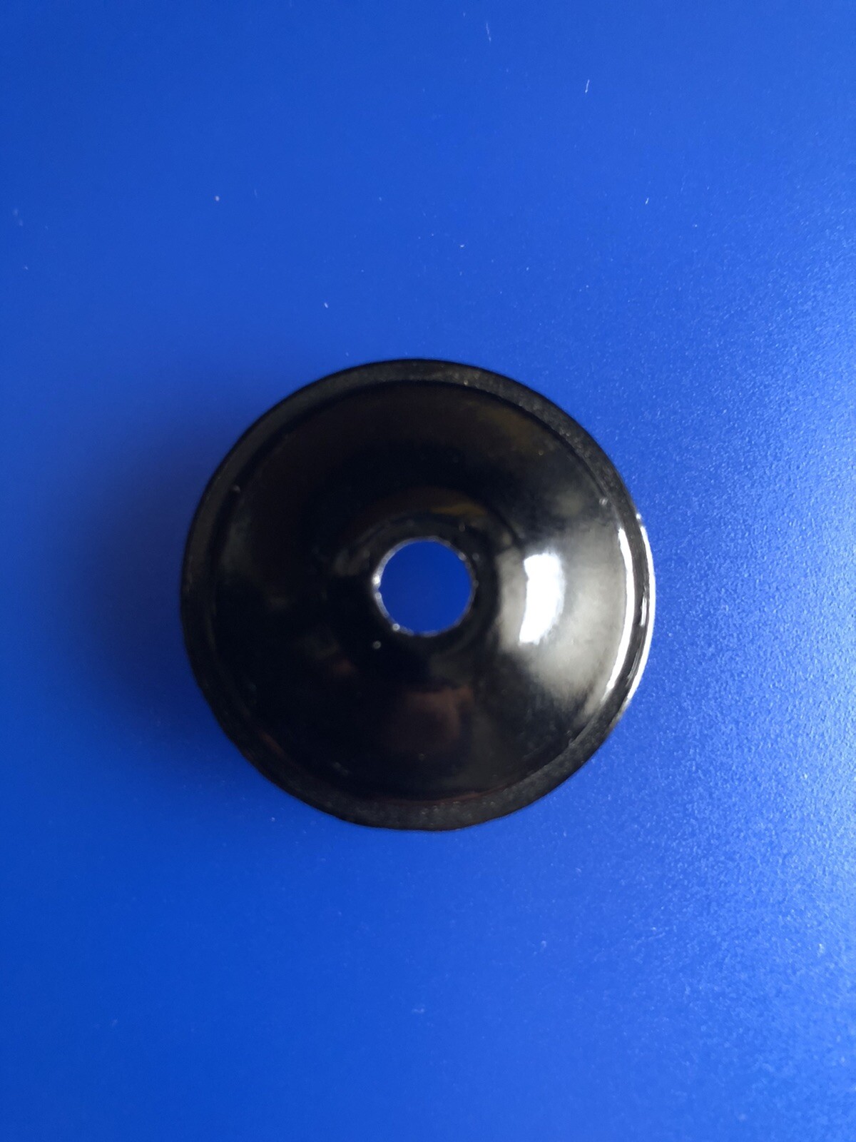 Neco Threadless Bicycle Headset Stem Cap 1 1/8" Black Pre-Owned