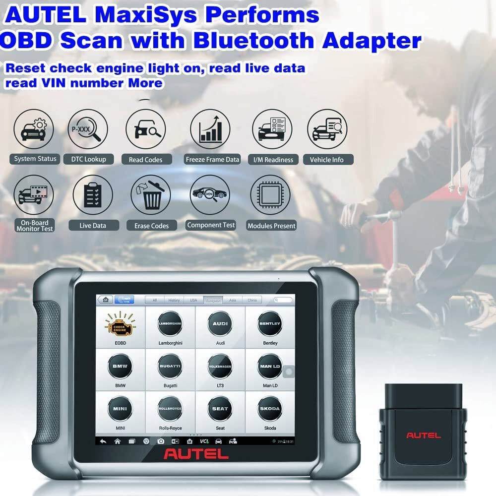 Autel MaxiVCIMini Bluetooth VCI Mini VCI Diagnostic Interface Wireless Connector