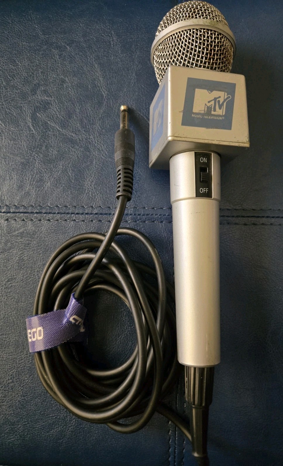 Vintage MTV MICROPHONE Male Jack  See All Pics And Description Not tested See
