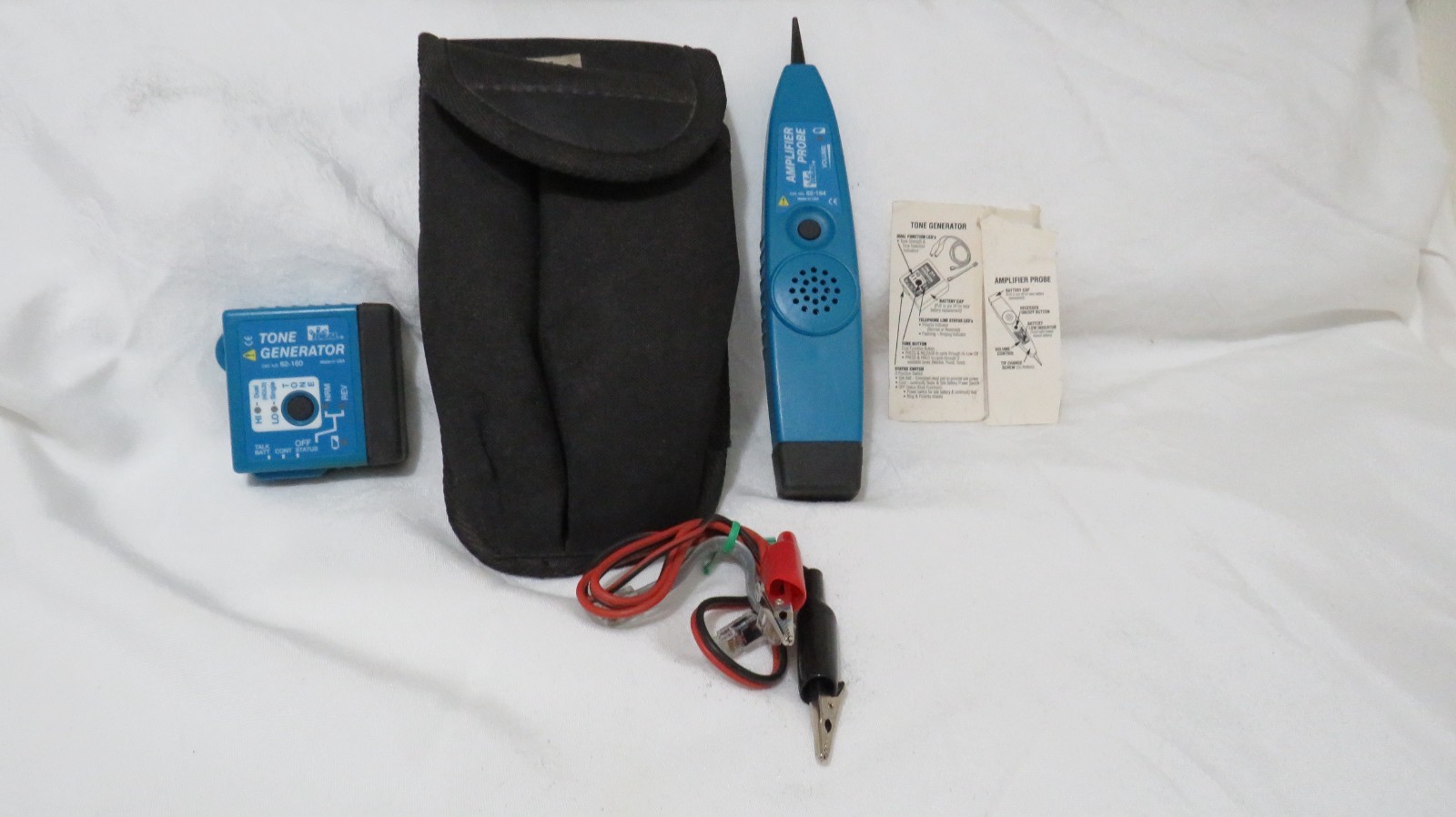 Amplifier Probe and Tone Generator Kit, Ideal, Made in USA, 62-180, 62-164