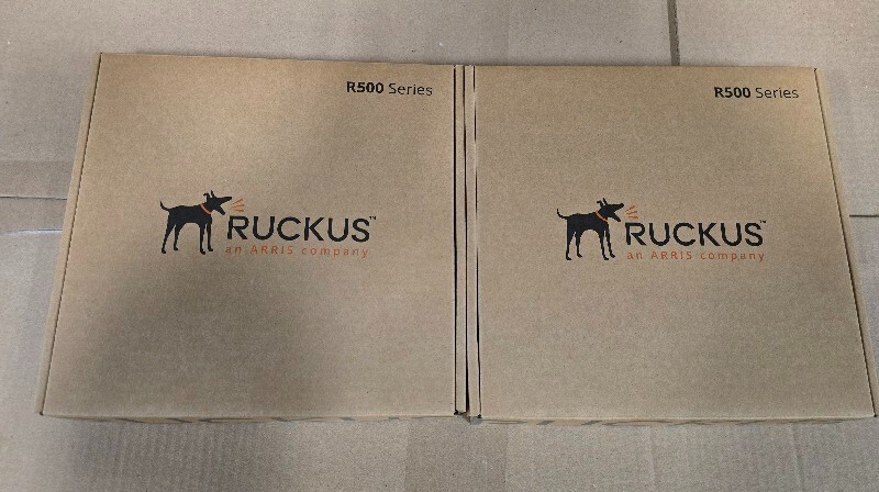 Lot of 2 new 976-R500-US00: Ruckus R500 Wireless Access Points w/PoE injector