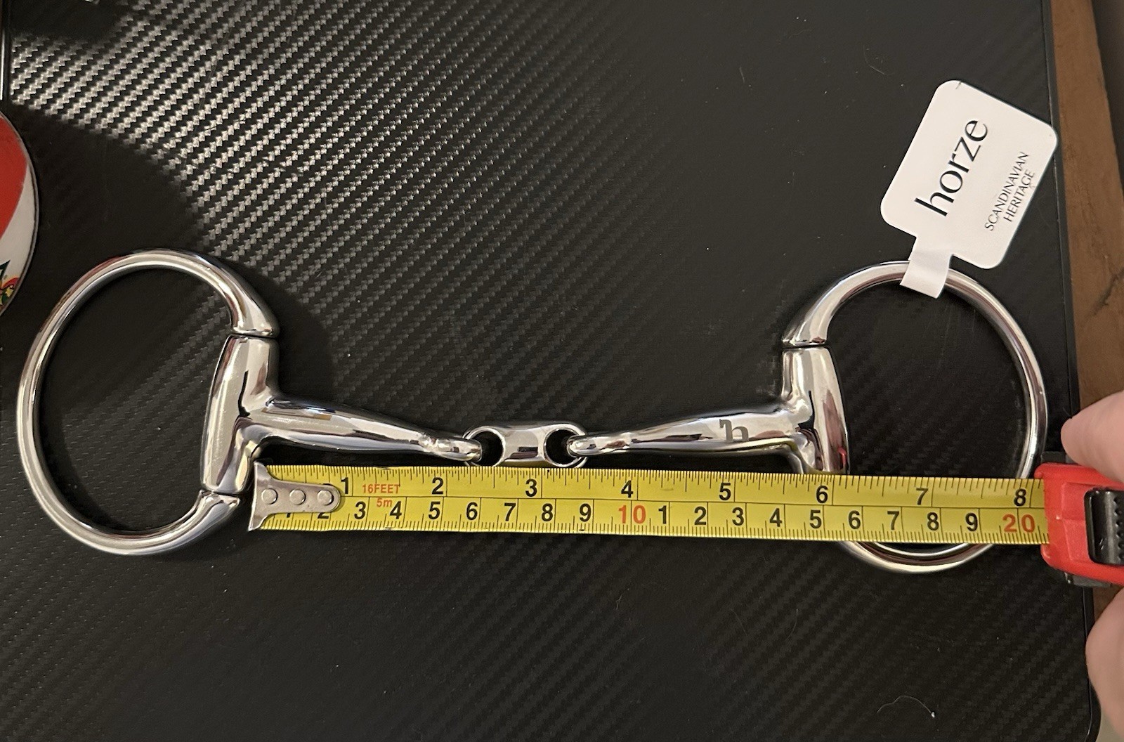 Horze Oval Link Eggbutt Snaffle Bit