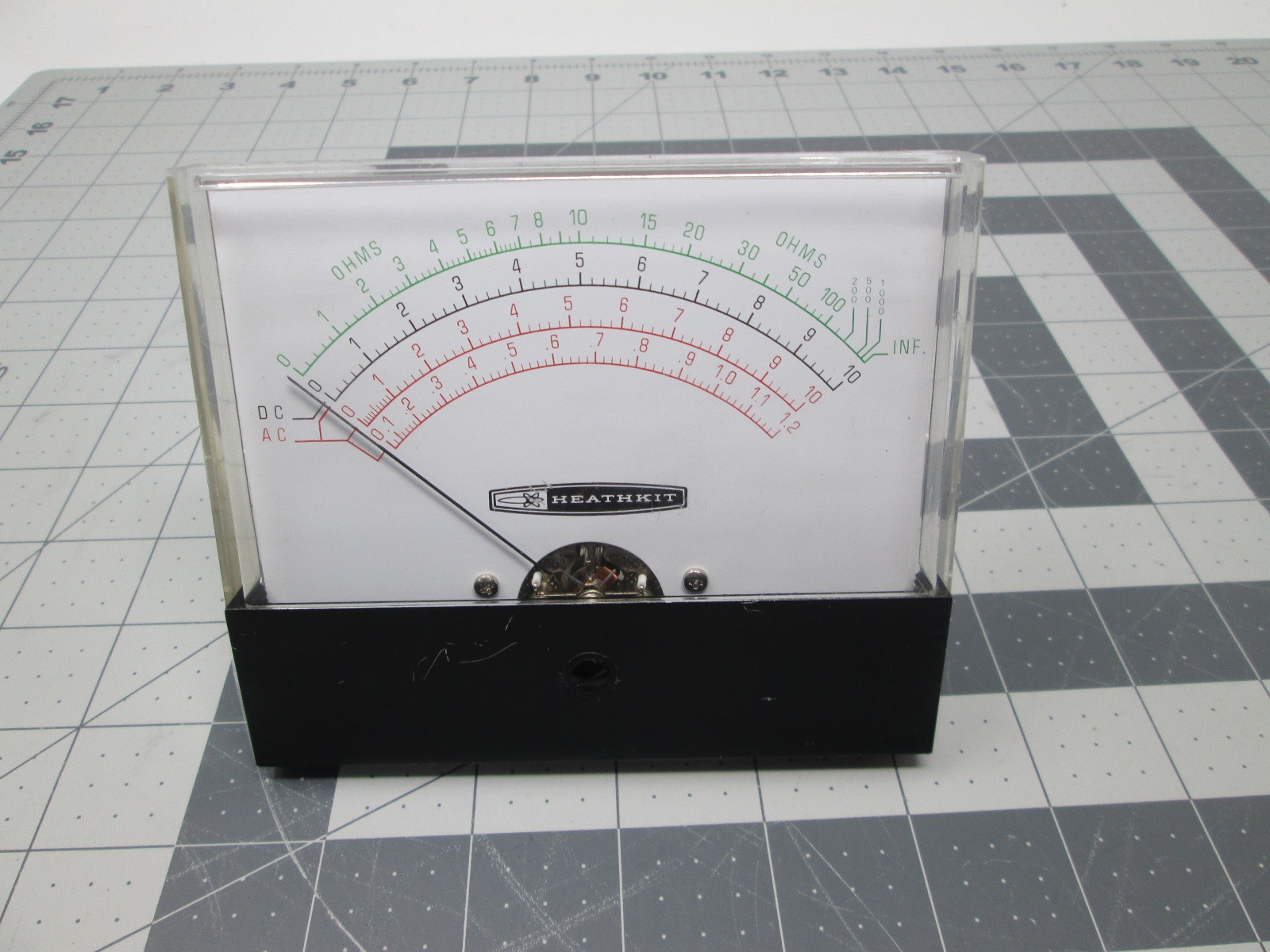 Heathkit IM-17 F.S.= 200uA REPLACEMENT Meter