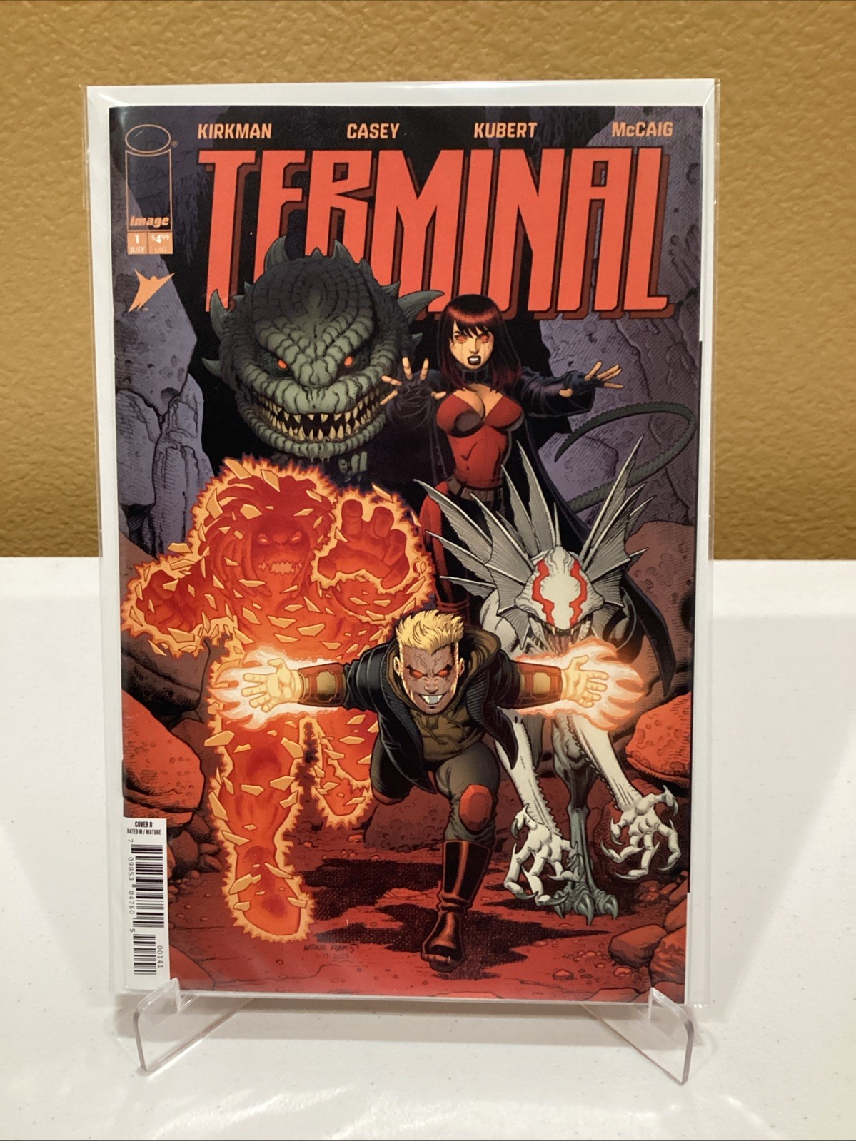 Terminal #1 Cover D Arthur Adams & Dave Mccaig Variant Kirkman Image