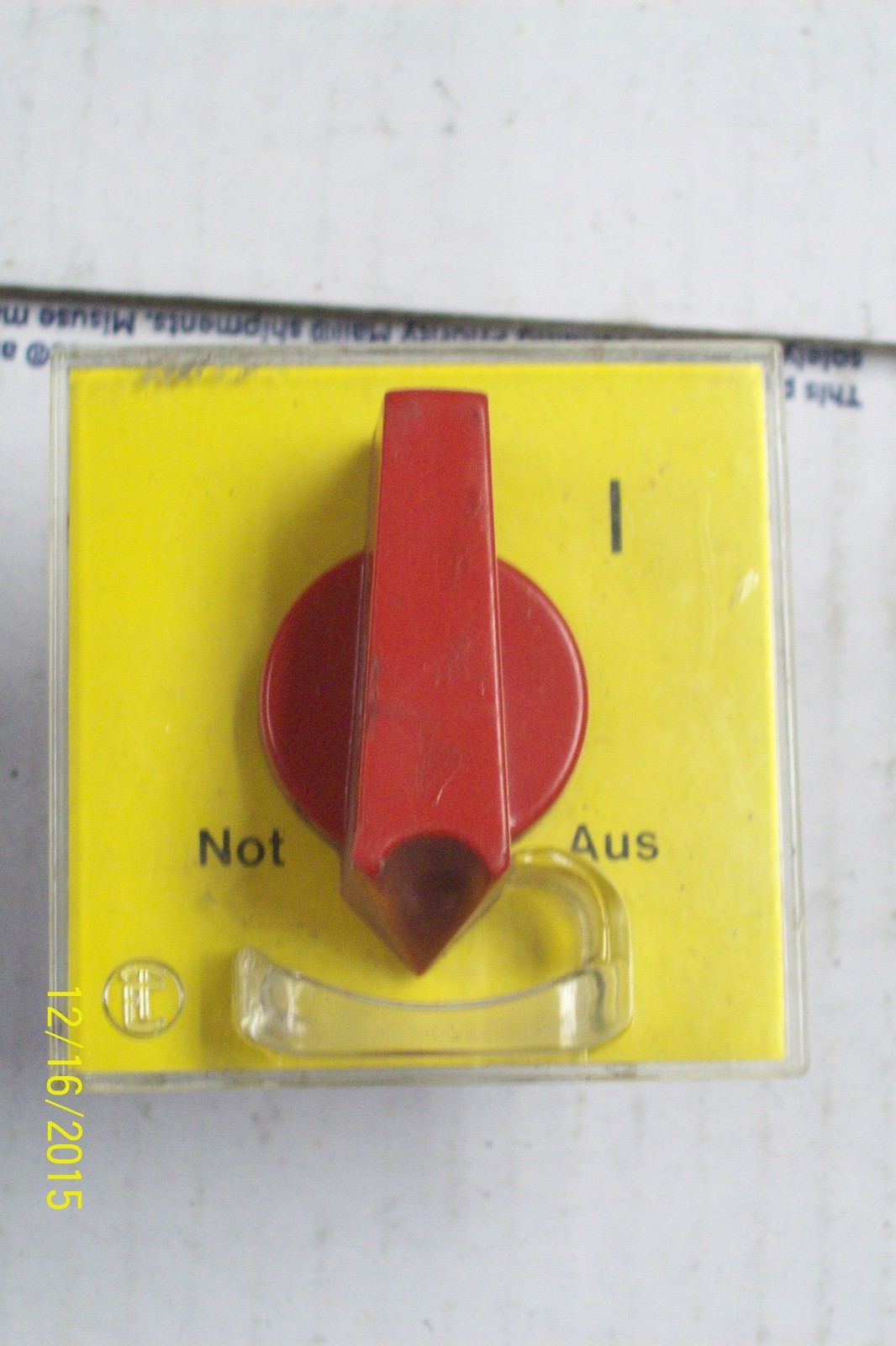 TELEMECANIQUE CAM SWITCH  B1N  110767