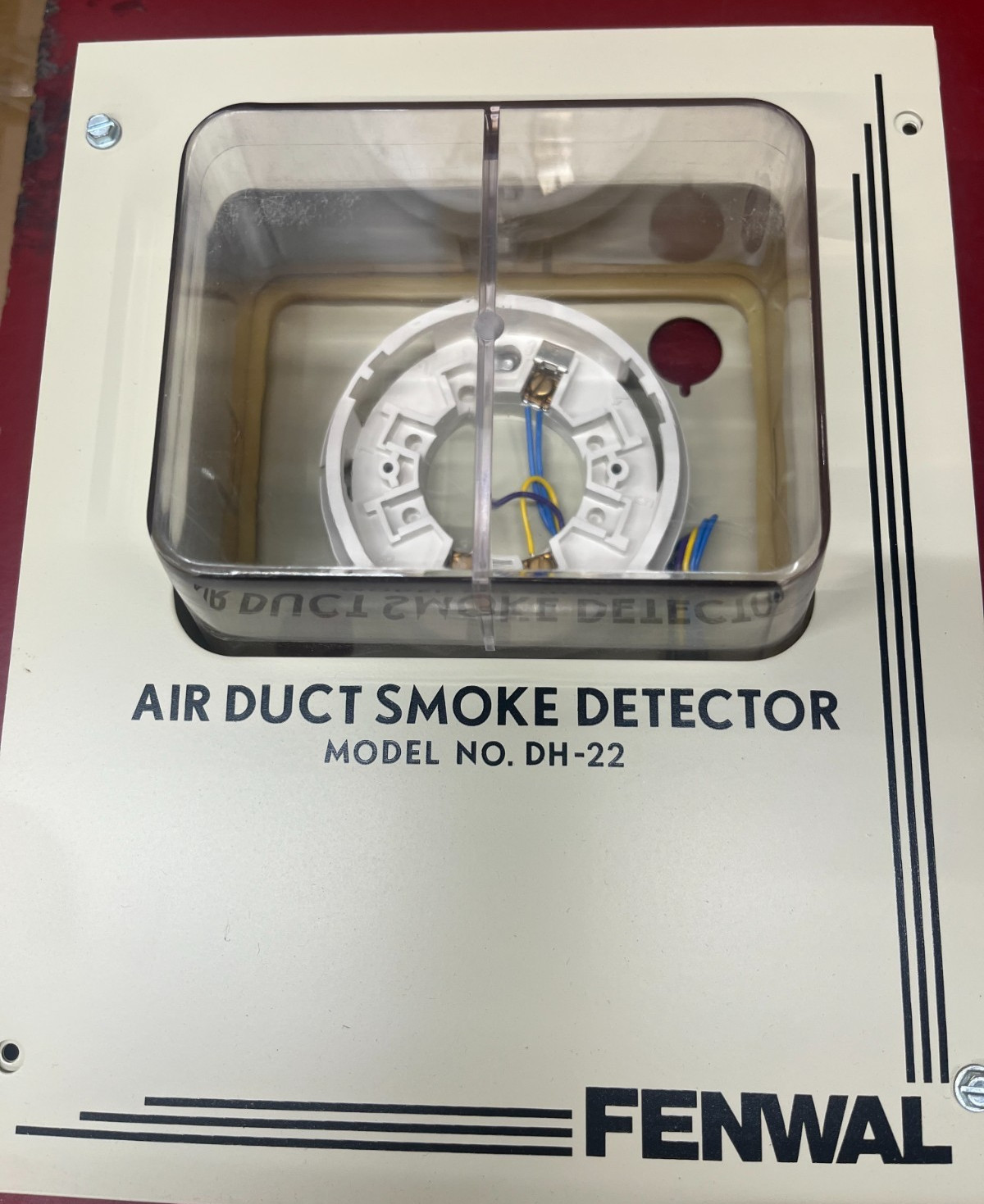 NOS FENWAL DH-22 Duct Detector Vintage