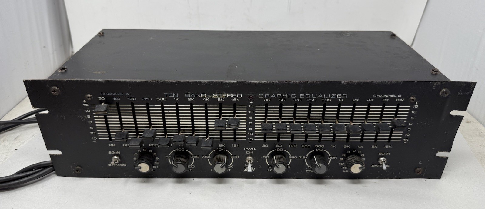 Peavey 10 Band Stereo Graphic Equalizer