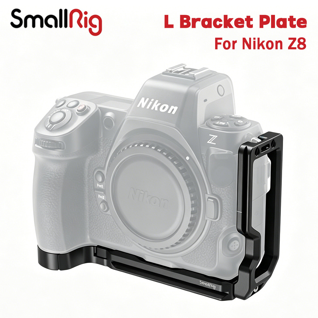 SmallRig Z 8 L-Bracket for Nikon Camera Quick Release L-Shape Mount Plate -3942