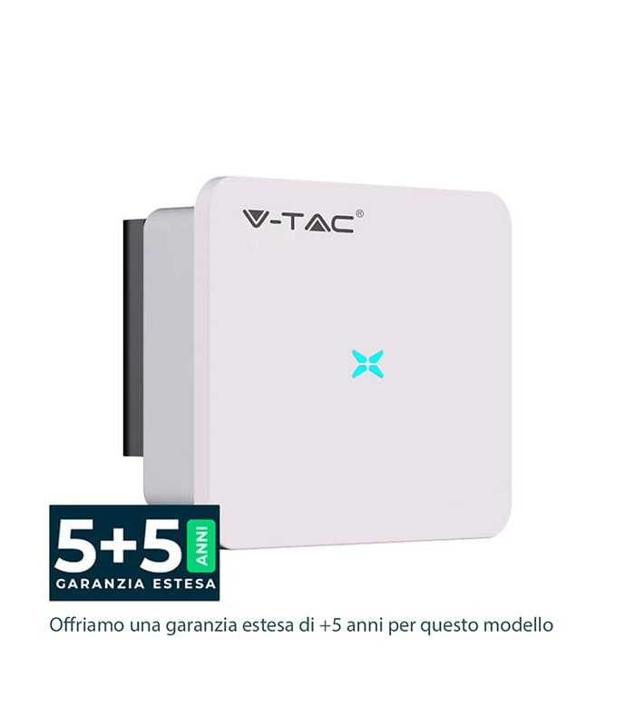 V-Tac Inverter On Grid 30kW Three Phase IP66 for Photovoltaic System CEI 0-21