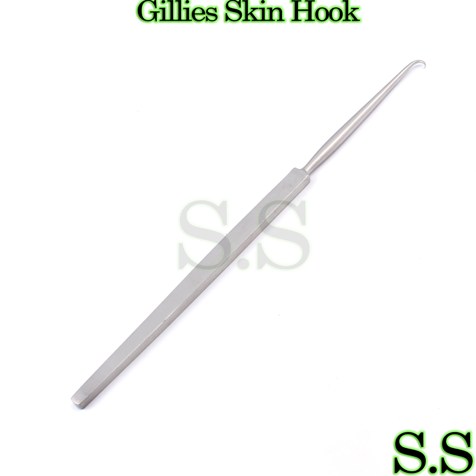 01 Piece Gillies Skin Hook 7.25" Surgical Instruments