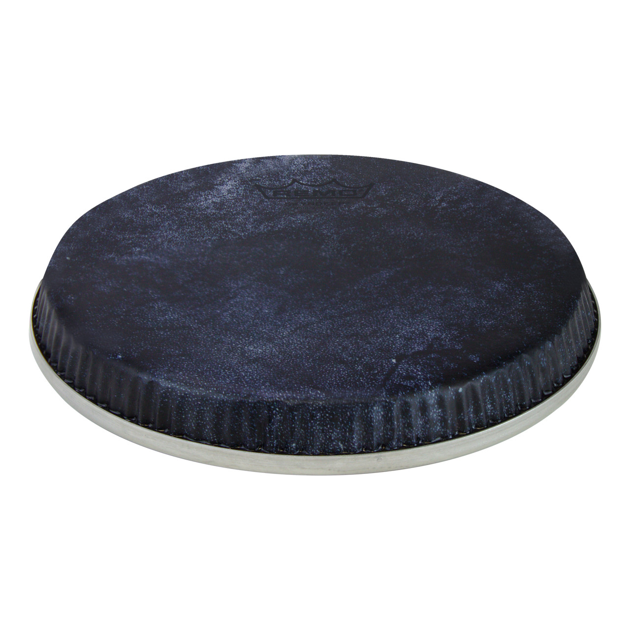 Remo S-Series Skyndeep Bongo Drumhead - Black Calfskin Graphic, 6.75"