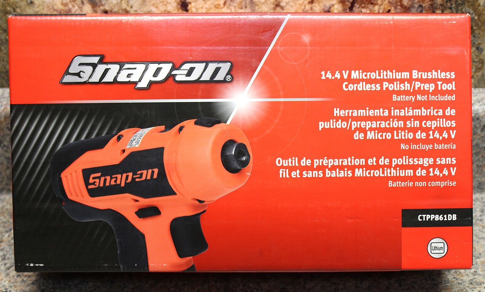 Snap-On MicroLithium Brushless Cordless 14.4V Polish/Prep Drill