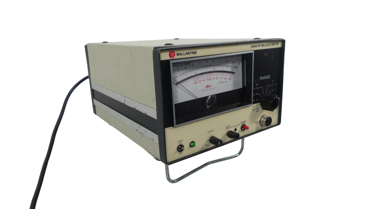 BALLANTINE 3440A RF MILLIVOLTMETER - Free Shipping