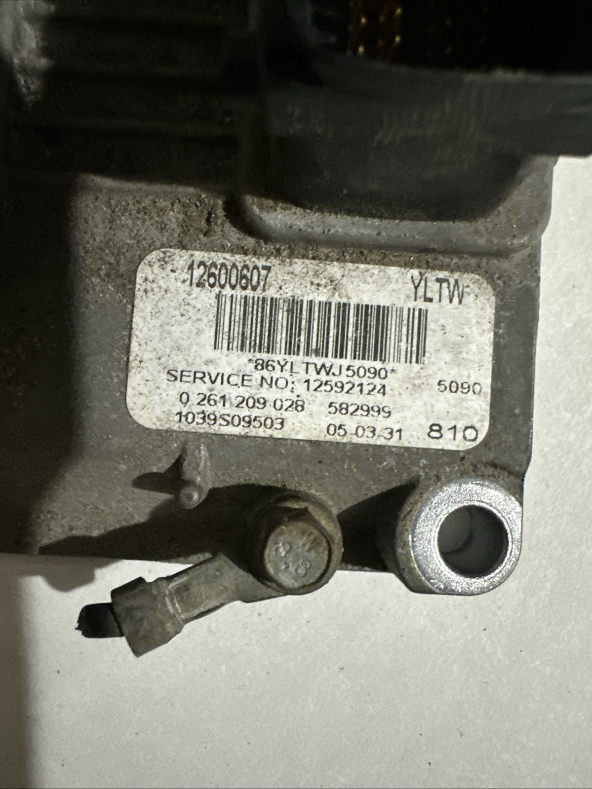 12592124 Cadillac 2004 2007 CTS SRX 3.6L Engine Control Module 2005 2006