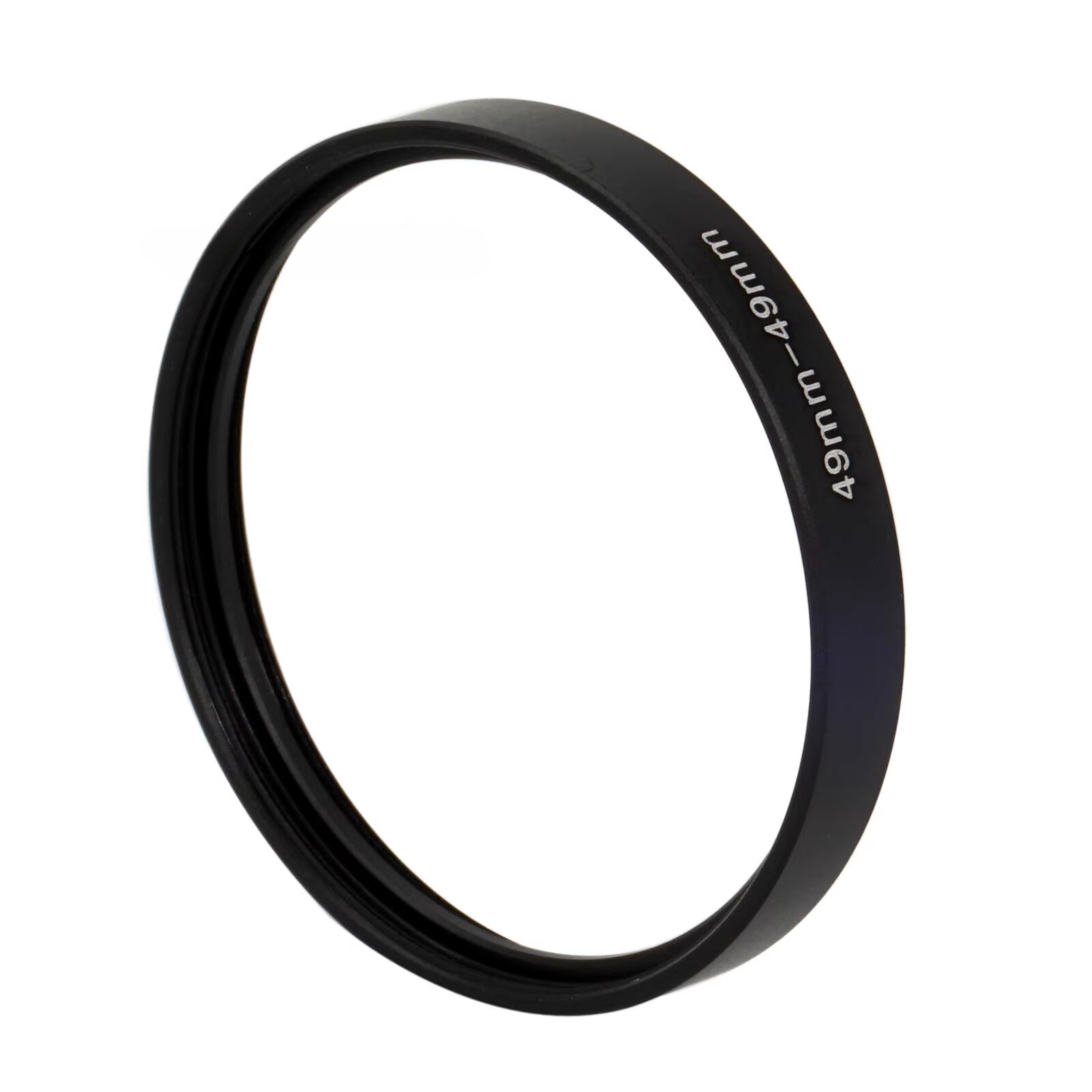 1PC New M49-M49 49mm X 0.75 Dual Female Threaded Camera Lens Adapter Ring