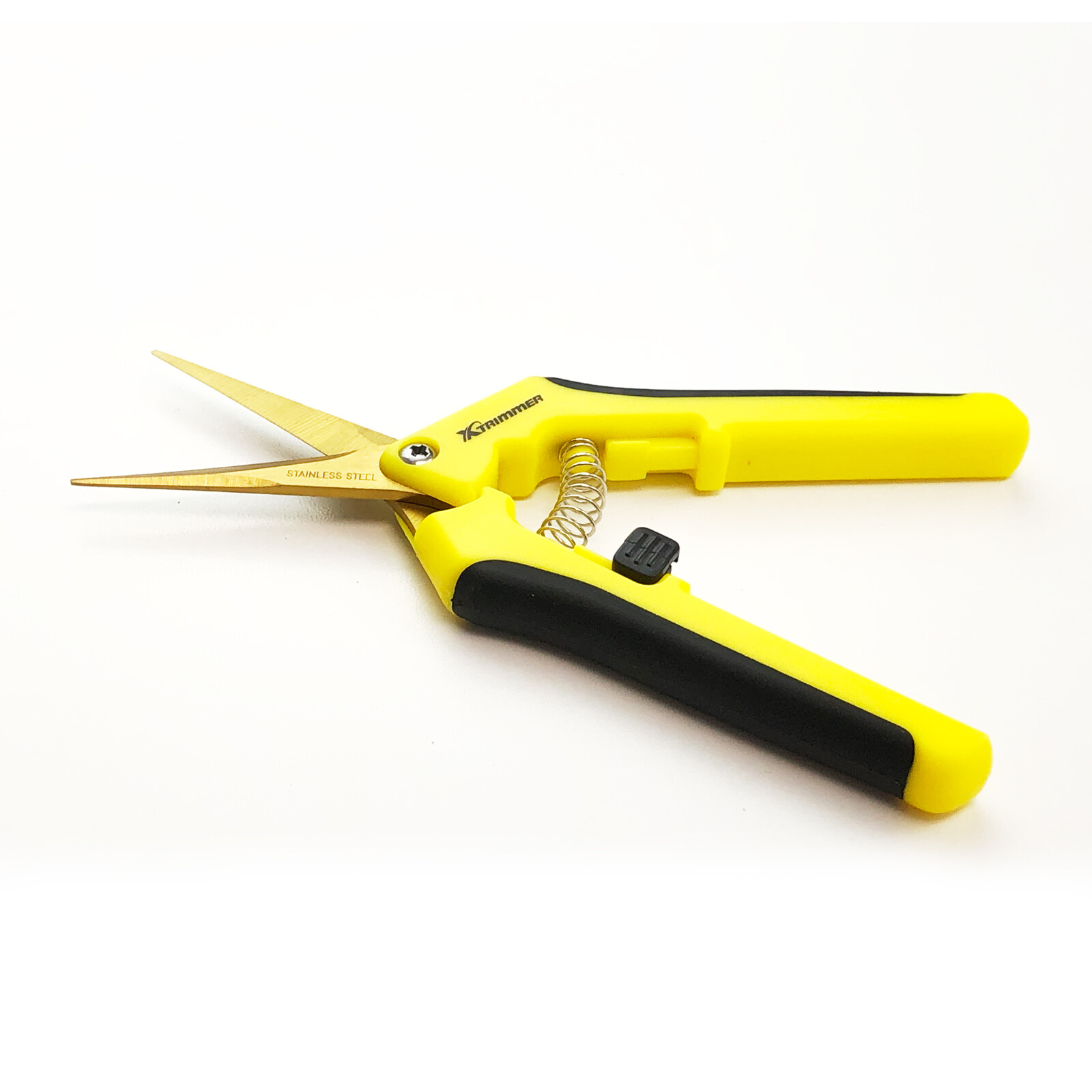1PK Straight Blade Trimming Scissors Stainless Steel Gardening Plant Hemp Garden