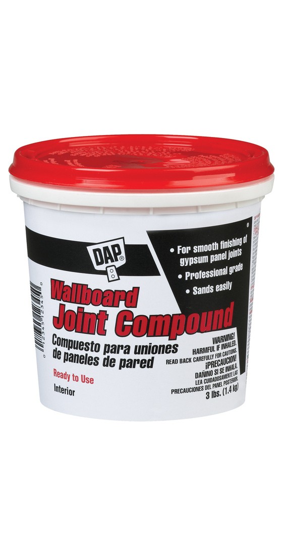 DAP 7079810100 DAP Wallboard Joint Compound - Ready to Use 3-lbs Off-White
