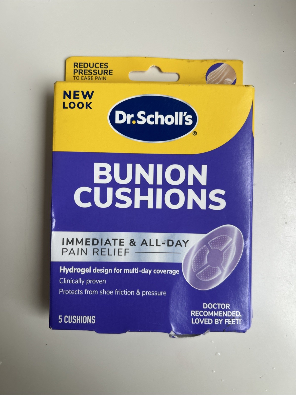Dr Scholls BUNION Cushions HYDROGEL 5 ct ( 3 pack )