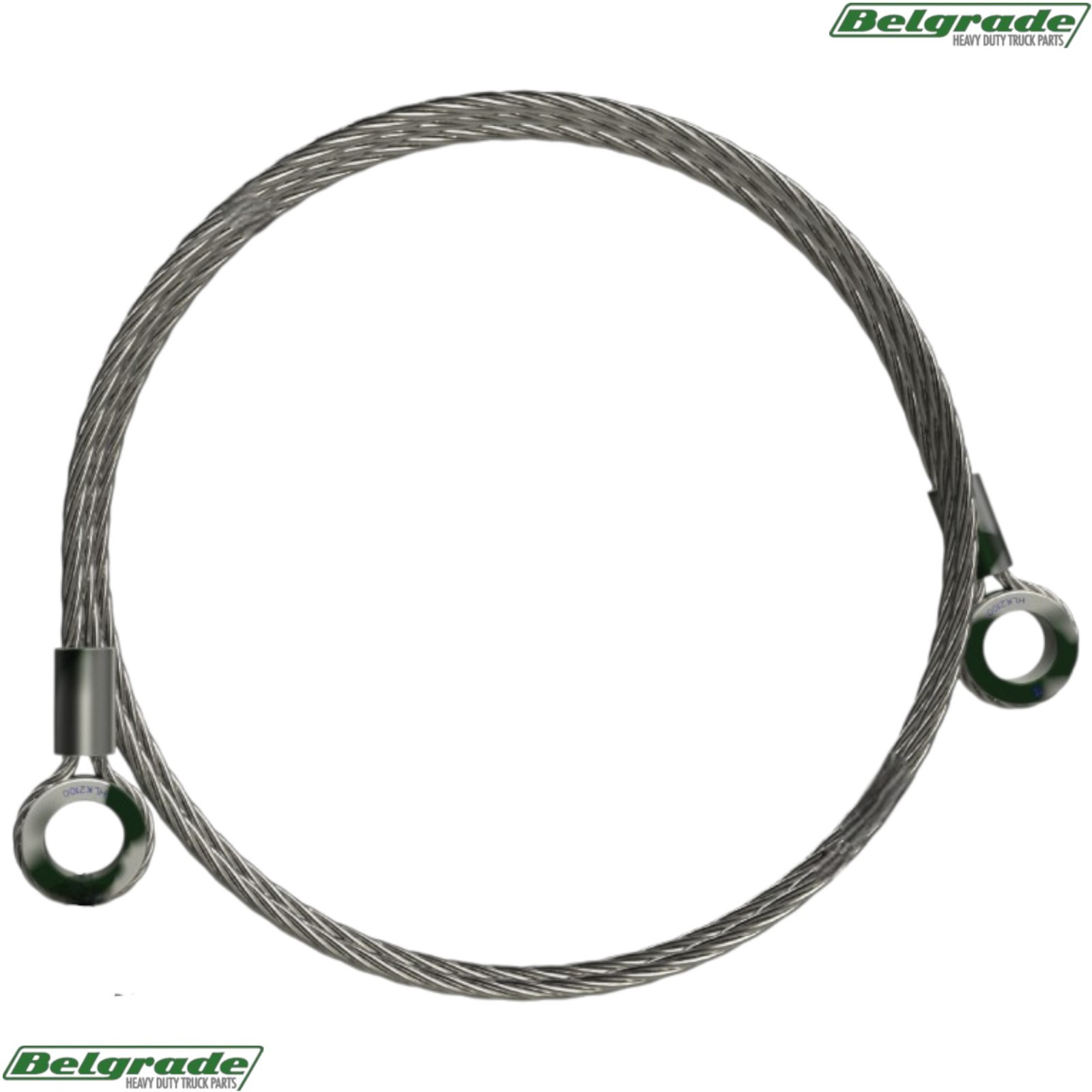 HLK2100 Hood Cable 34.47in Replaces Peterbilt L9260170875 - Fits 386 Models