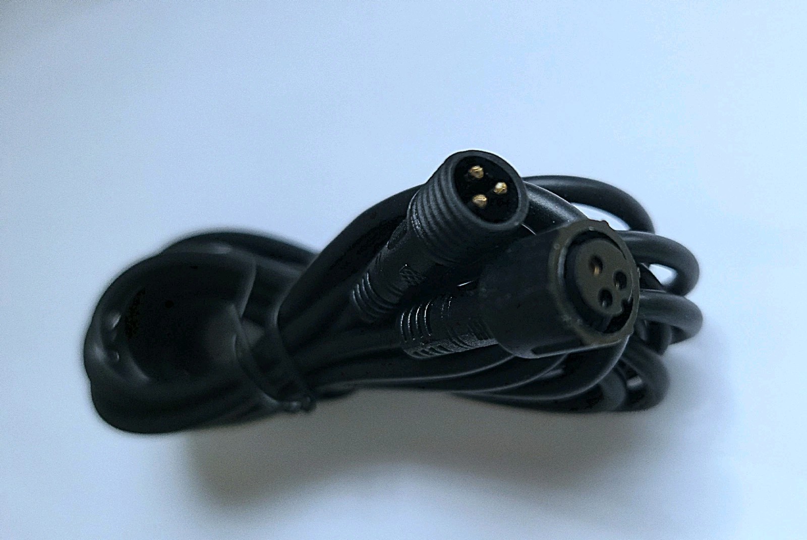 Extension cable wire cord 9.5 ft waterproof 3 pin. Low Voltage.