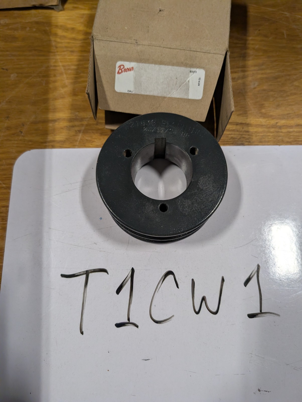 Browning 2TB38 2 Groove V-Belt Pulley (T1CW1)