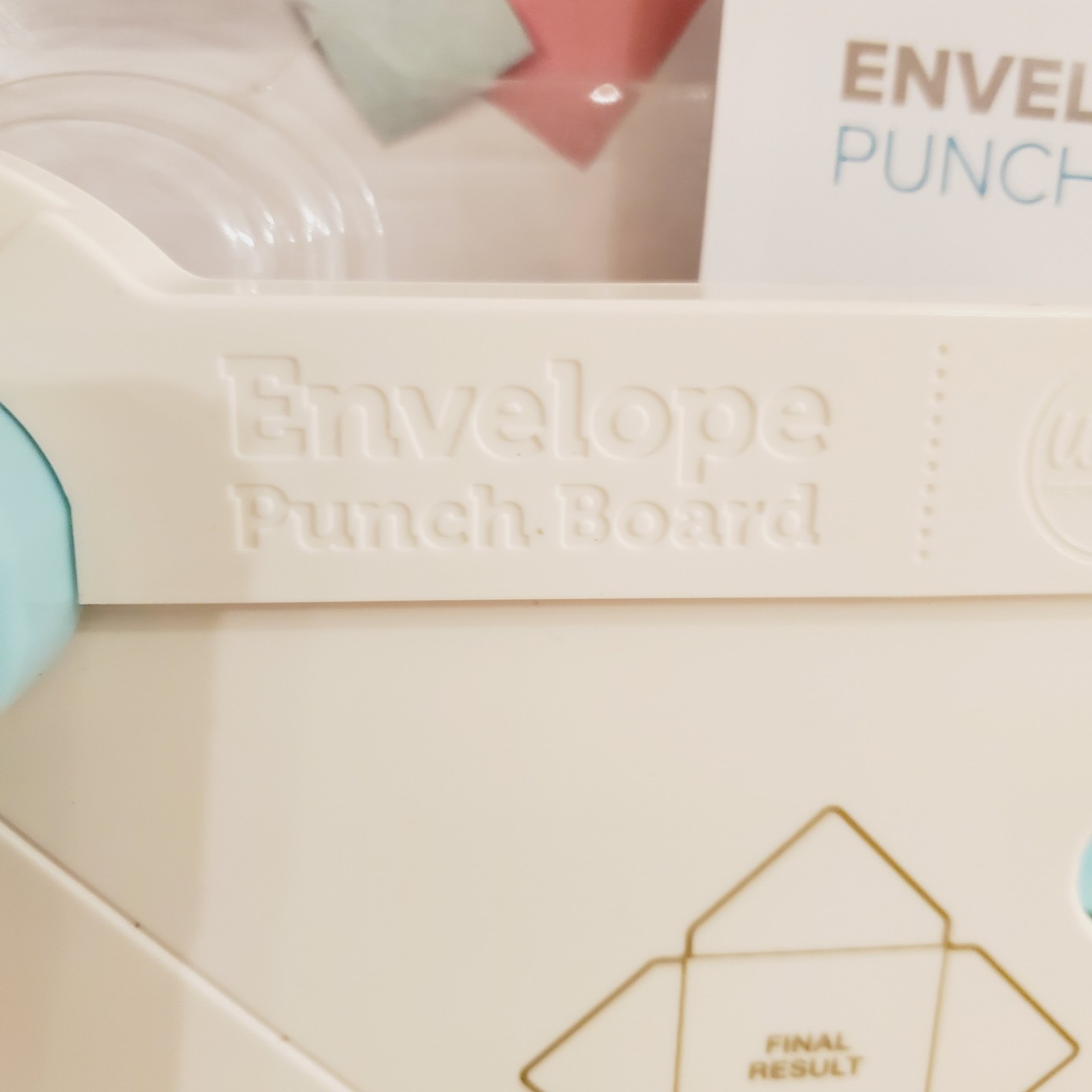 We Are Memory Keepers Gift Box Punch Board Open Box