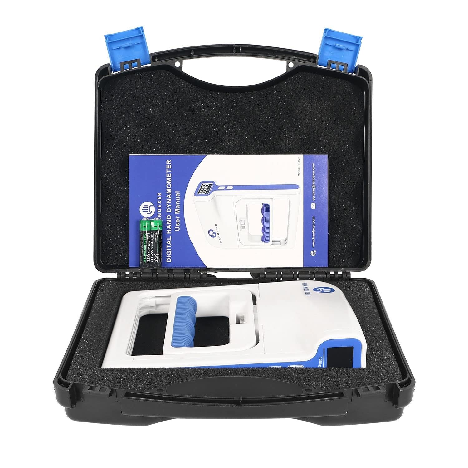 Grip Strength Tester 265lb/120kg, Digital Hand Dynamometer FDA Registered wit...
