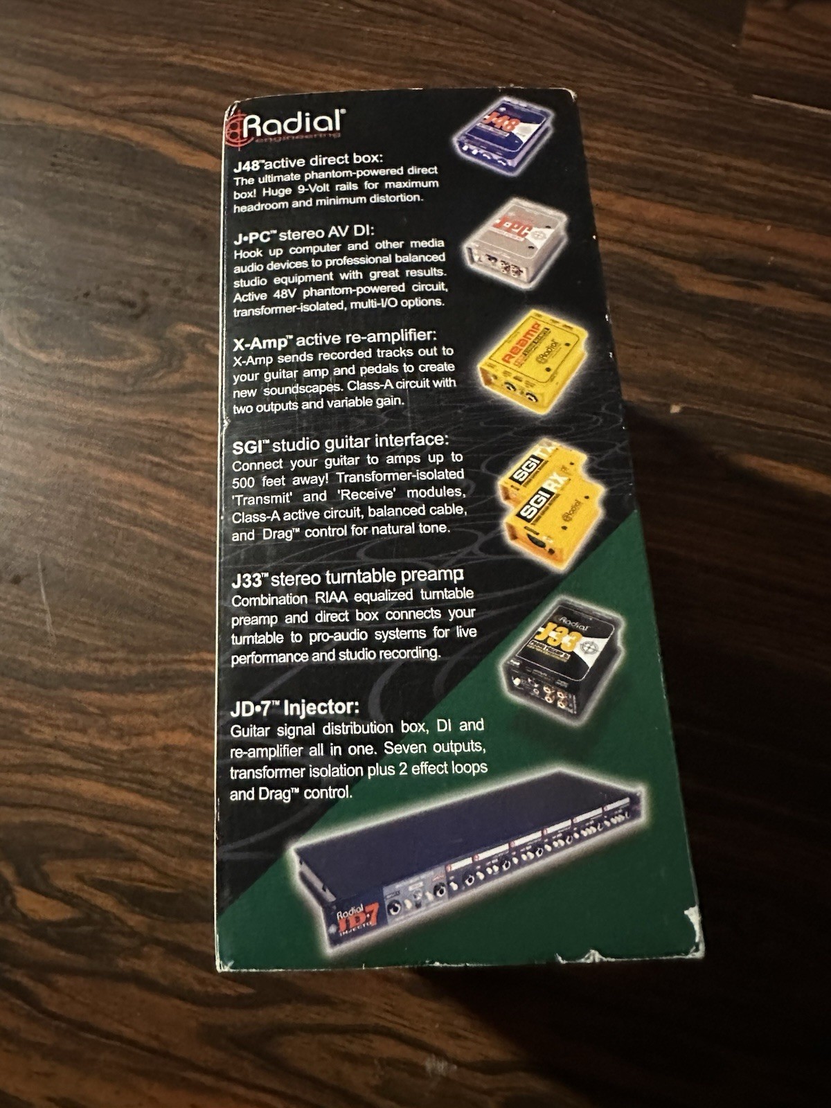 Radial Engineering ProDI Passive Direct Box Pro DI