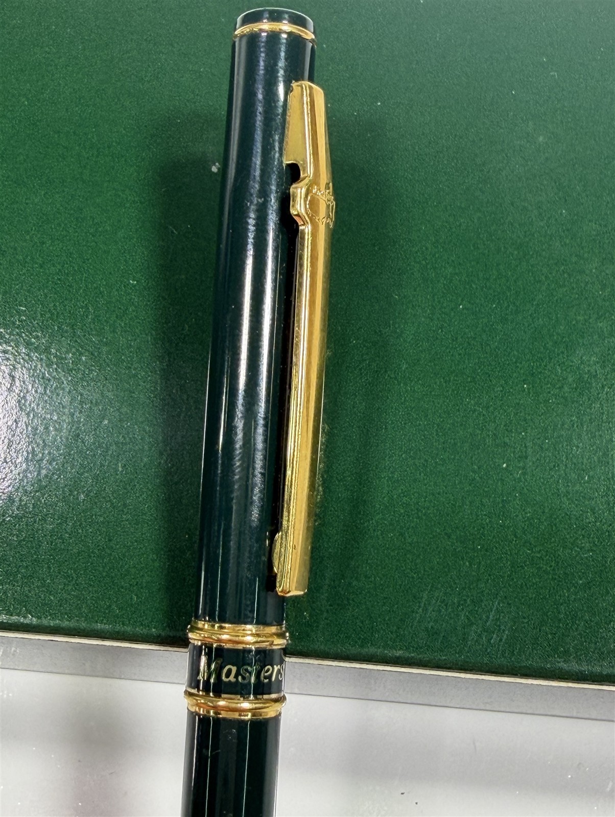 The Masters Golf Vintage Green Ballpoint Pen Augusta ANGC