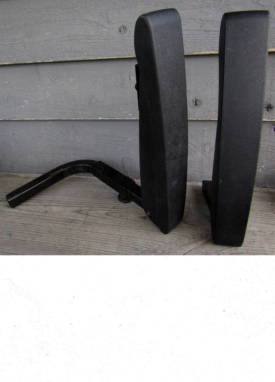 SHOPRIDER STREAMER LEFT & RIGHT ARM RESTS w/ FOLDUP ASSEMBLY